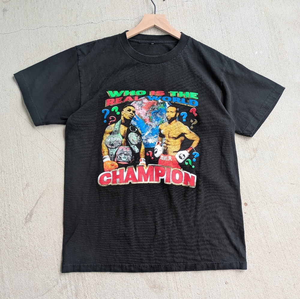 Rumble Of The Legends Mike Tyson Vs. Roy Jones Jr. Boxing Promo Tshirt